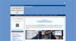 Desktop Screenshot of clivewoolfordltd.co.uk
